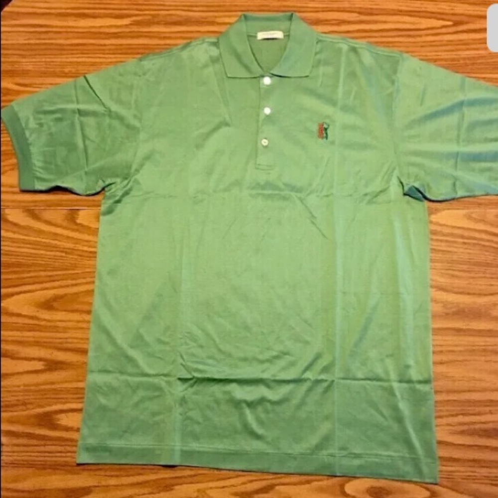 Burberry London Golf Polo shirt medium Italy NEW